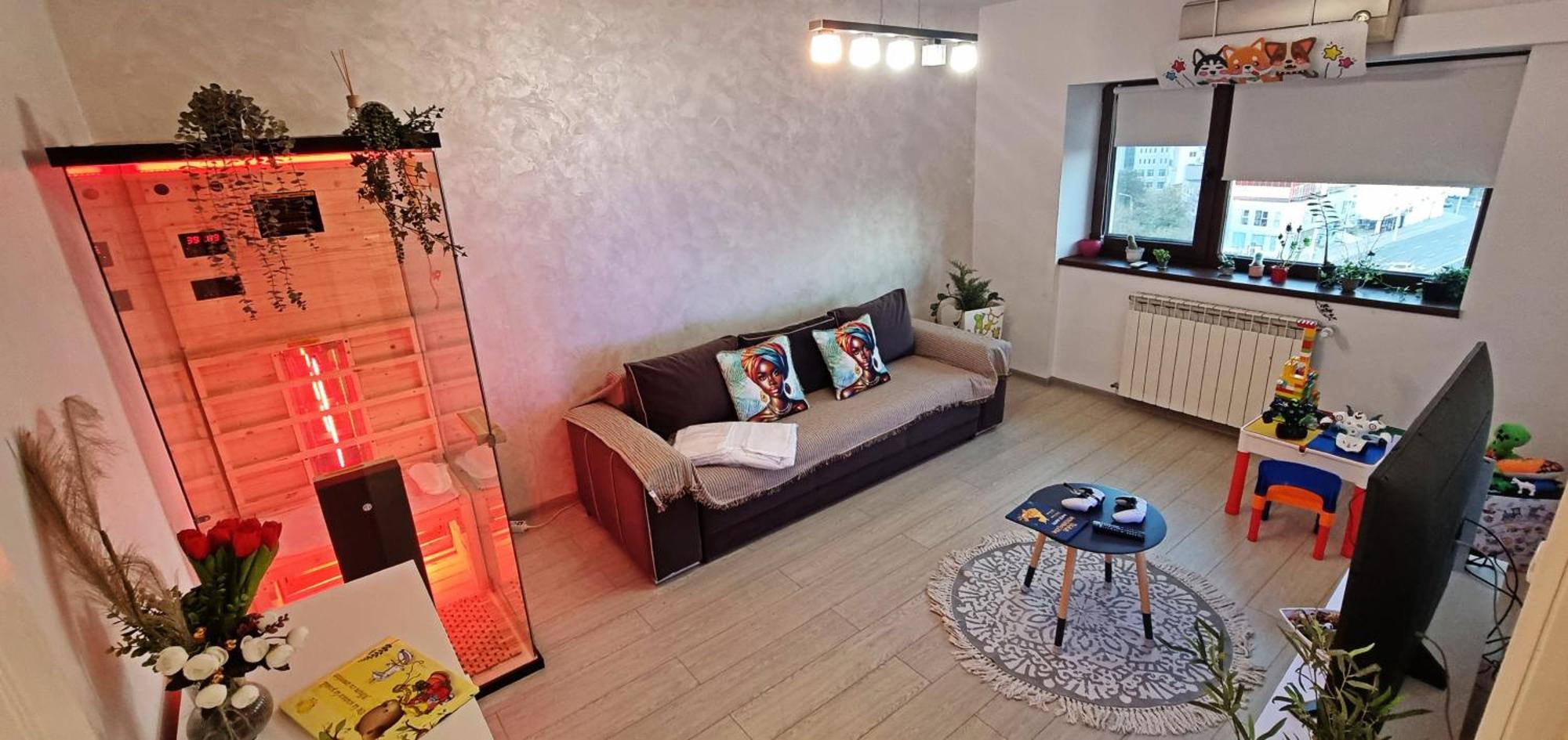 City Center Privat-Sauna Familyconcept 雅西 外观 照片